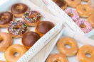 assorted donuts from Krispy Kreme