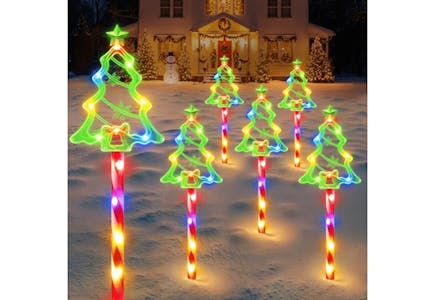 Christmas Solar Pathway Lights