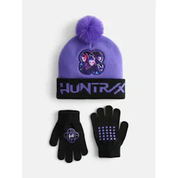 Demon Hunters Kids' Beanie & Gloves Set