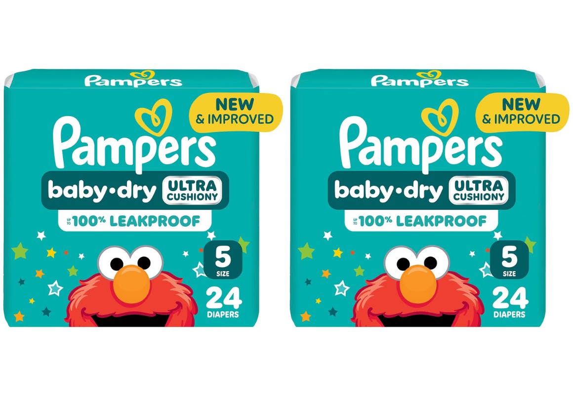 2 Pampers Baby Dry Diaper Packs