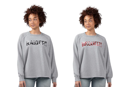 NFL Women's Fleece Crewneck