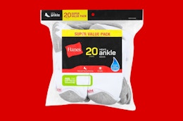 Walmart Hanes men's sock set