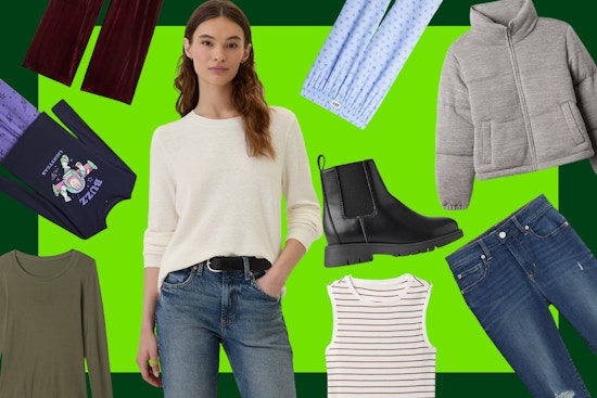 Gap Factory Apparel Haul, shirts, kids, jeans, jacket, pajama, shoes