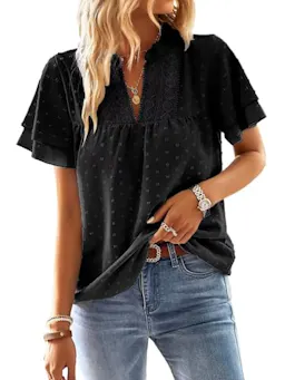 Women's V-Neck Summer Top