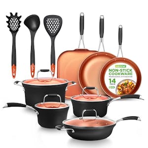 NutriChef Non-Stick Pots and Pans Set