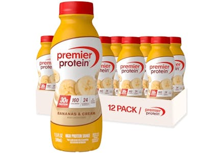 2 Premier Protein Shake Packs