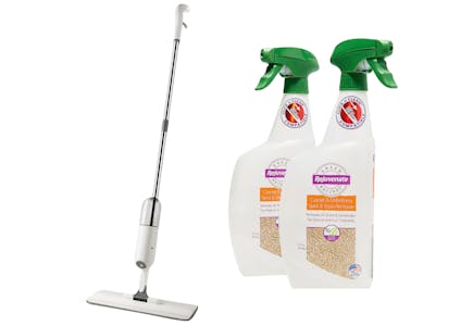 True & Tidy Mop + 2 Stain Removers
