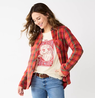 kohls sonoma goods for life flannels