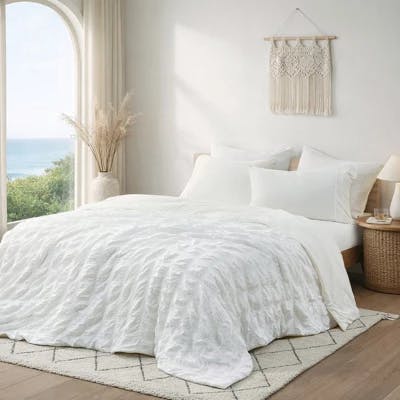 Seersucker Cooling Comforter