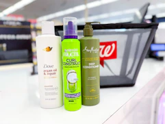 garnier dove sheamoisture on the counter in walgreens