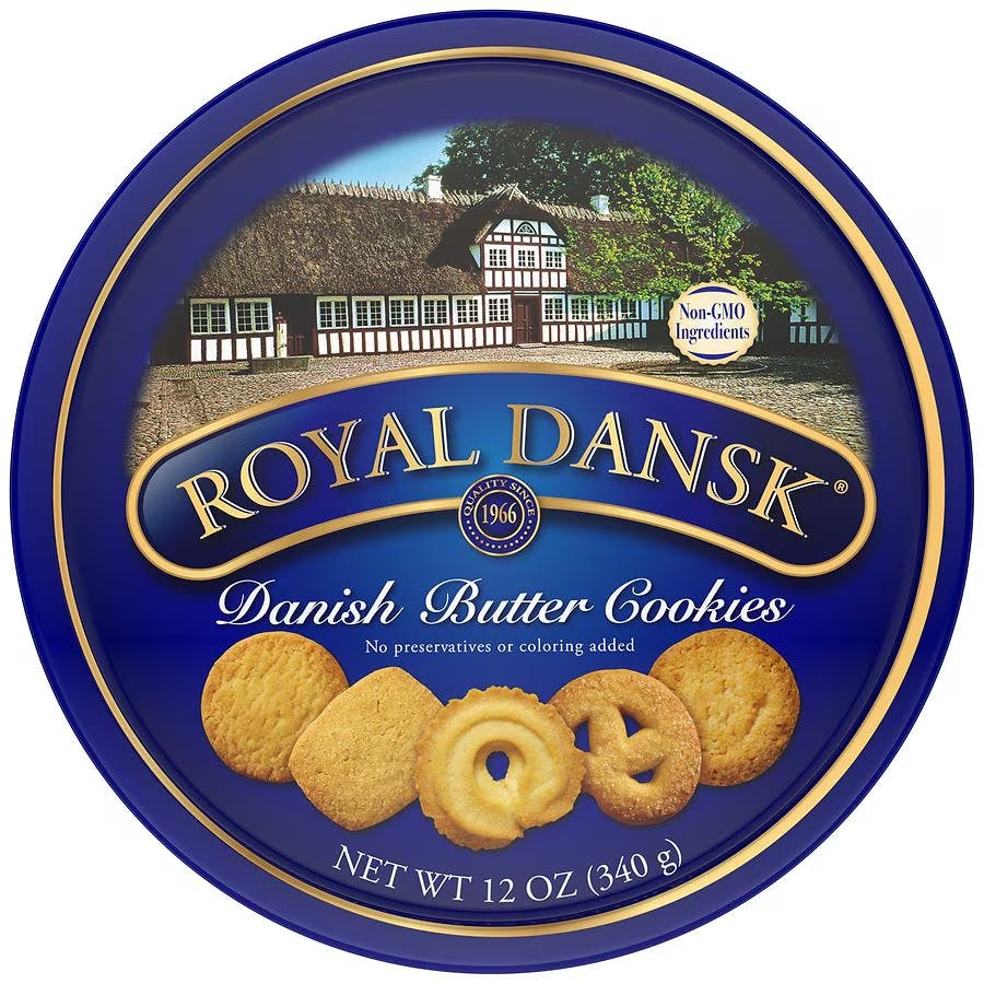 Royal Dansk Cookie Tin