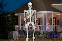 Haunted Living 10-ft Poseable Skeleton Decoration