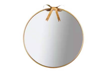 Gold Bow Mirror