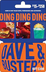 Dave & Buster's Gift Card
