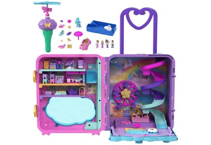 Polly Pocket Dolls Resort Roll Away