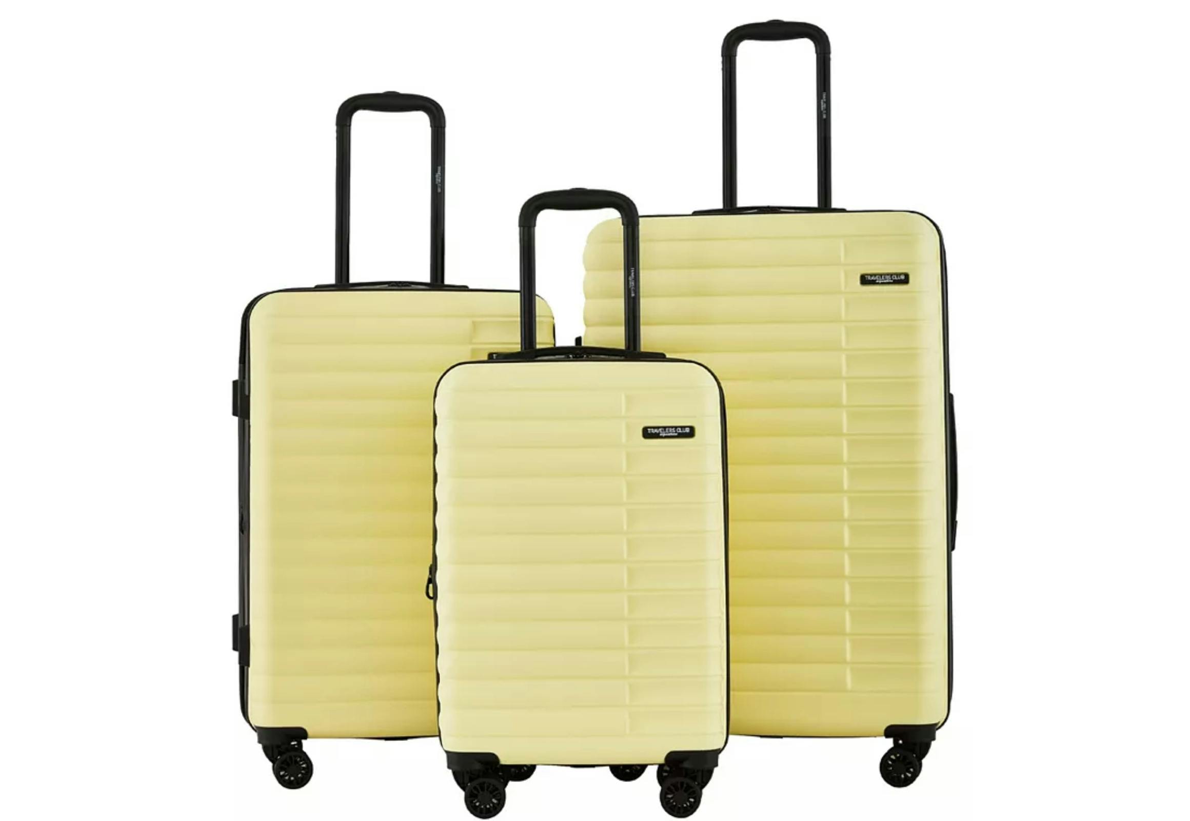 Travelers Club Hard Luggage Set