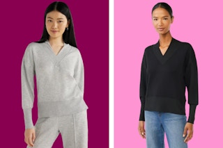 walmart scoop scubaknit sweatshirt