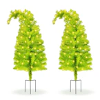 Whimsical Christmas Trees 2-Pack