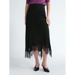 Scoop Women's Lace Maxi Skirt