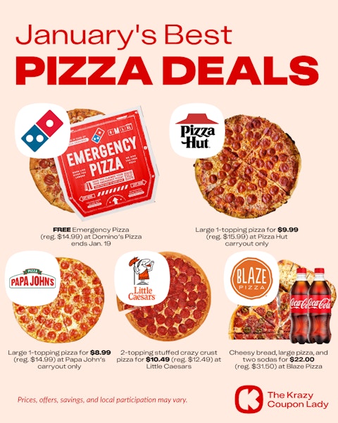 January Pizza Deals