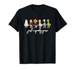 Halloween Adult Porch Goose Tee