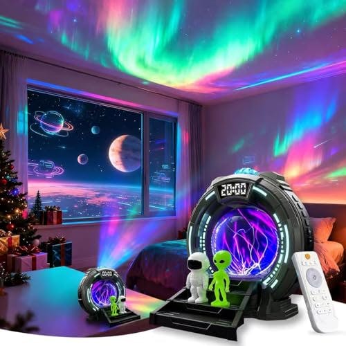 Galaxy Projector with Plasma Ball