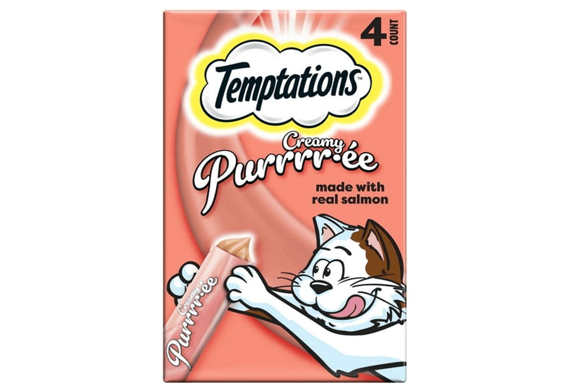 2 Temptations Lickable Cat Treats