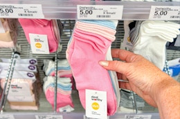 Hurry — Kids' Socks Multipacks, as Low as $3.56 at Target card image