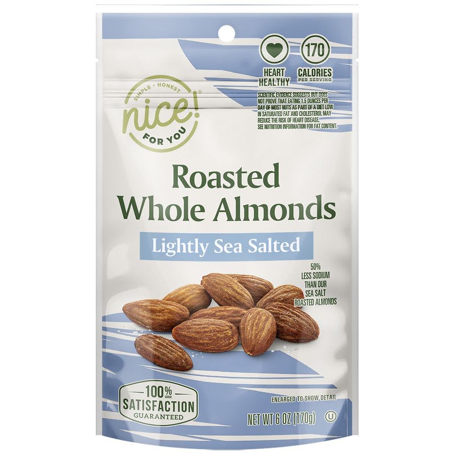 2 Nice! Roasted Almonds Bags