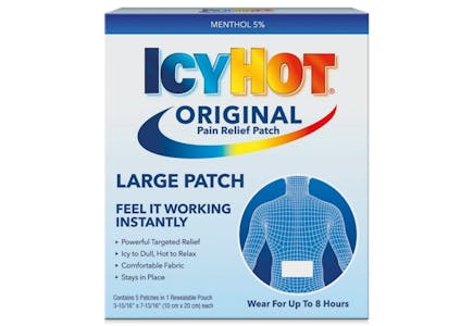 Icy Hot Pain Relief Patches