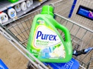 green bottle of Purex Natural Elements detergent