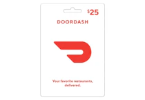 2 DoorDash $25 Gift Cards