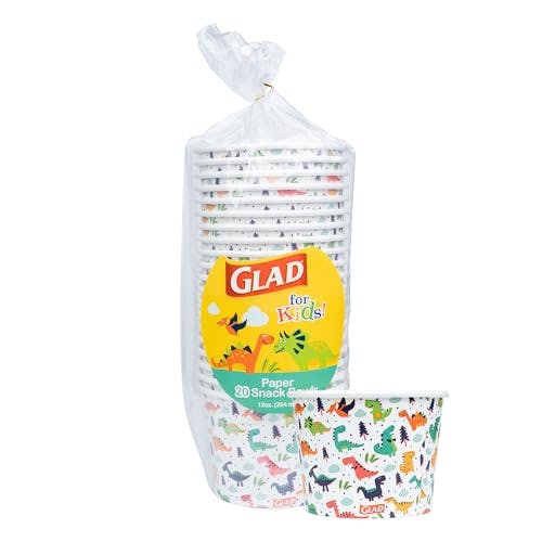 Glad for Kids Paper Snack Bowls