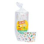 Glad for Kids Paper Snack Bowls