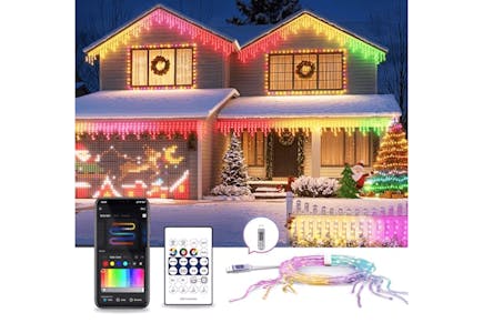 Outdoor Icicle Lights