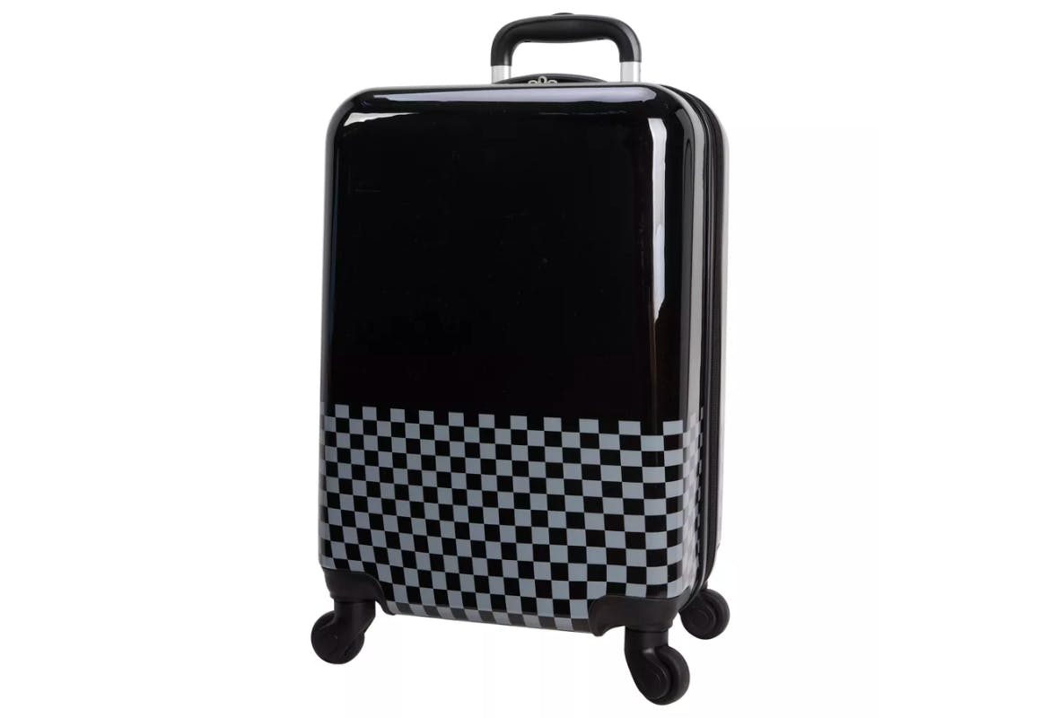 Minecraft Creeper Kids' Hardside Carry On Suitcase - Black