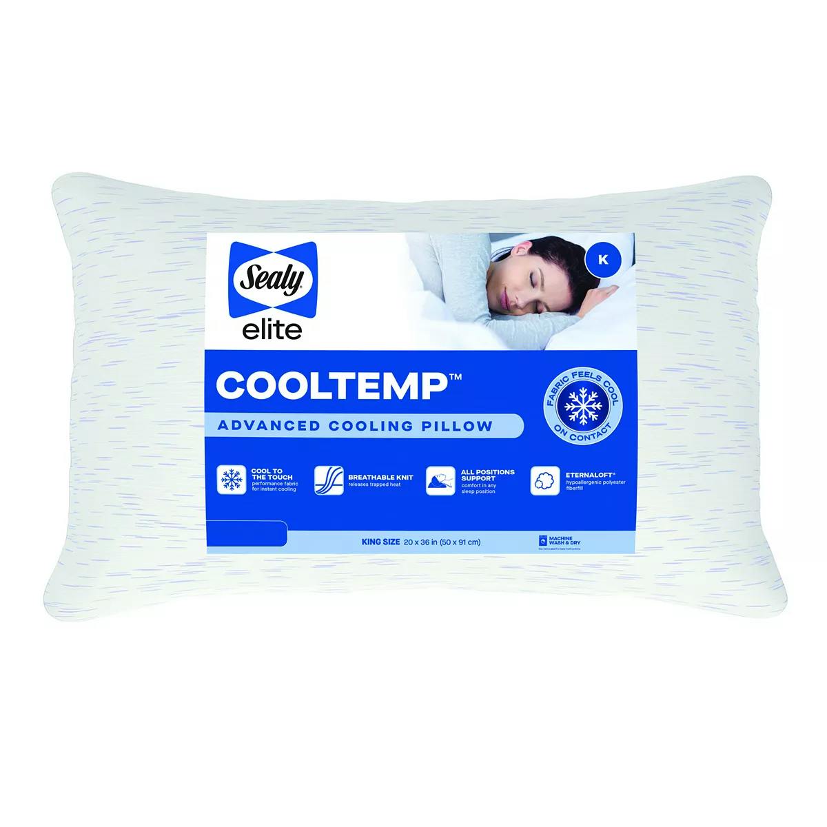 2 Sealy Elite Cooling Pillows