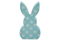 2 Easter Bunny Decor Items