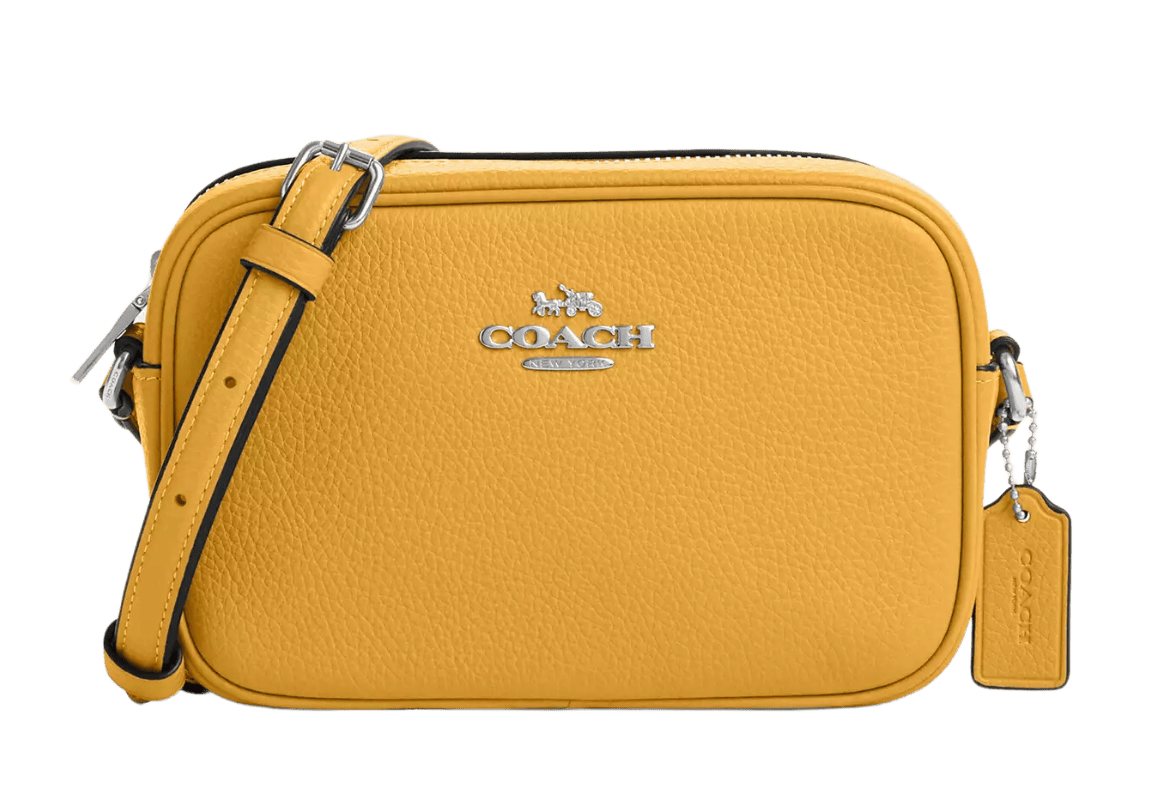 Coach Leather Mini Camera Bag