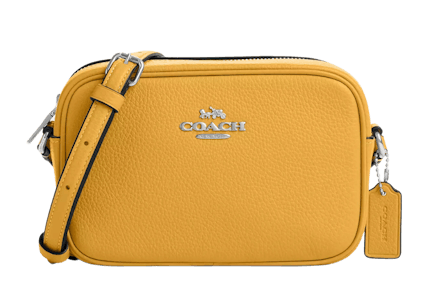 Coach Leather Mini Camera Bag