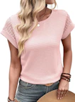 Women's Waffle Knit Top