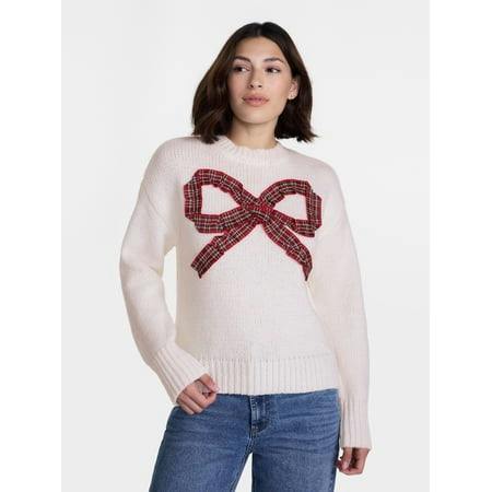 Women's Christmas Bow Sweater