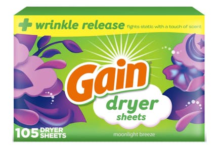 Gain Dryer Sheets