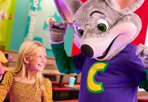 Chuck E. Cheese Play and Pizza Package