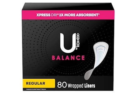U by Kotex Panty Liners