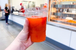 New Frozen Strawberry Lemonade Food Court Item, Only $2.99 at Costco card image