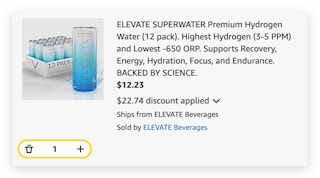 ELEVATE SUPERWATER Premium Hydrogen Water