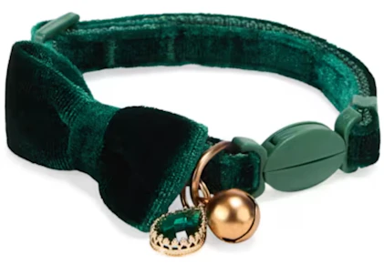 Merry Makings Bowtie Cat Collar
