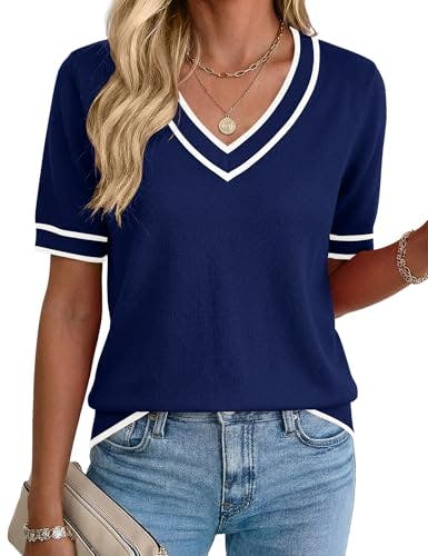 Women's Short Sleeve Sweater