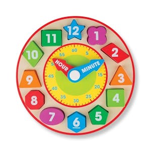 Melissa & Doug Shape Sorting Clock